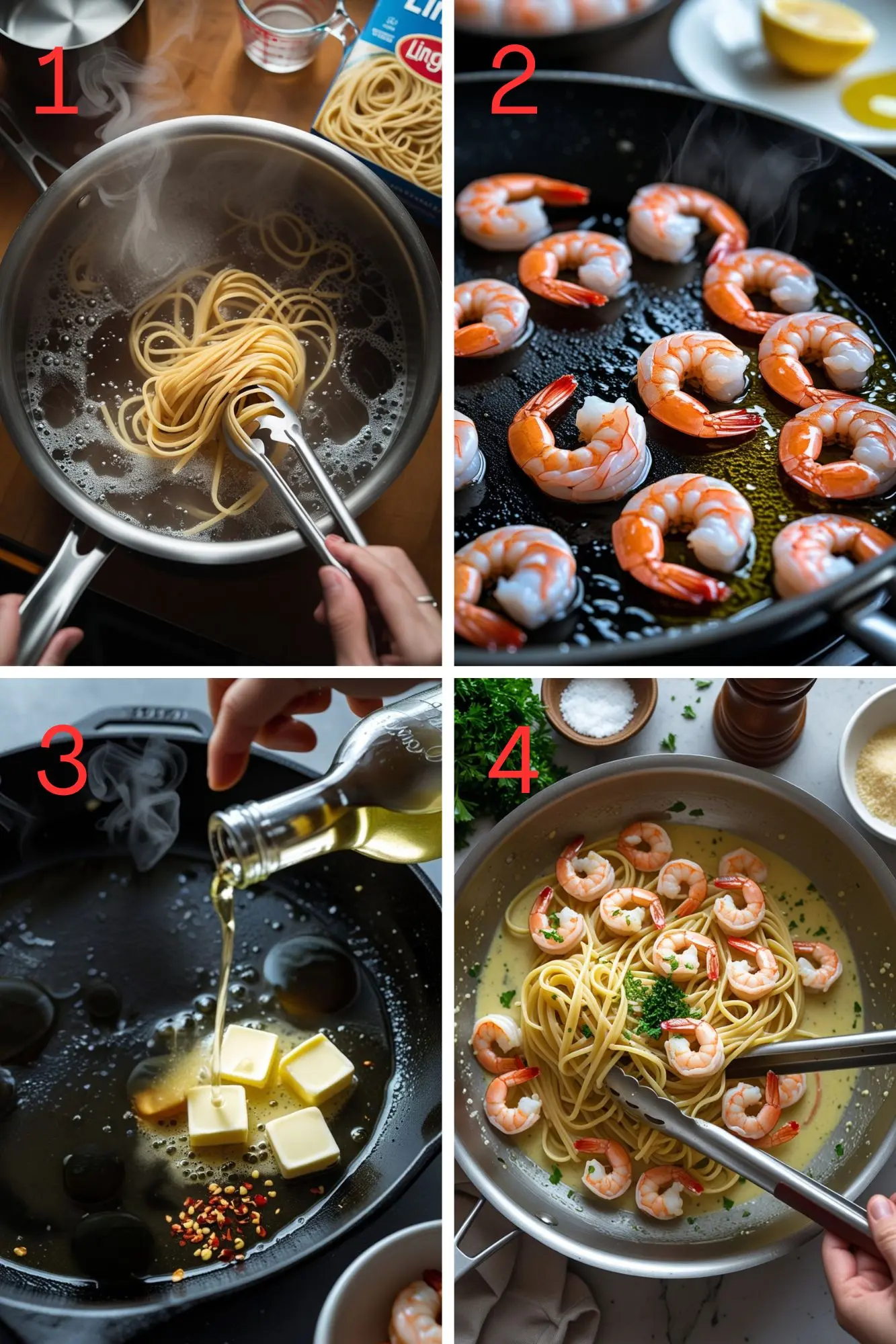 Shrimp Linguine Recipe