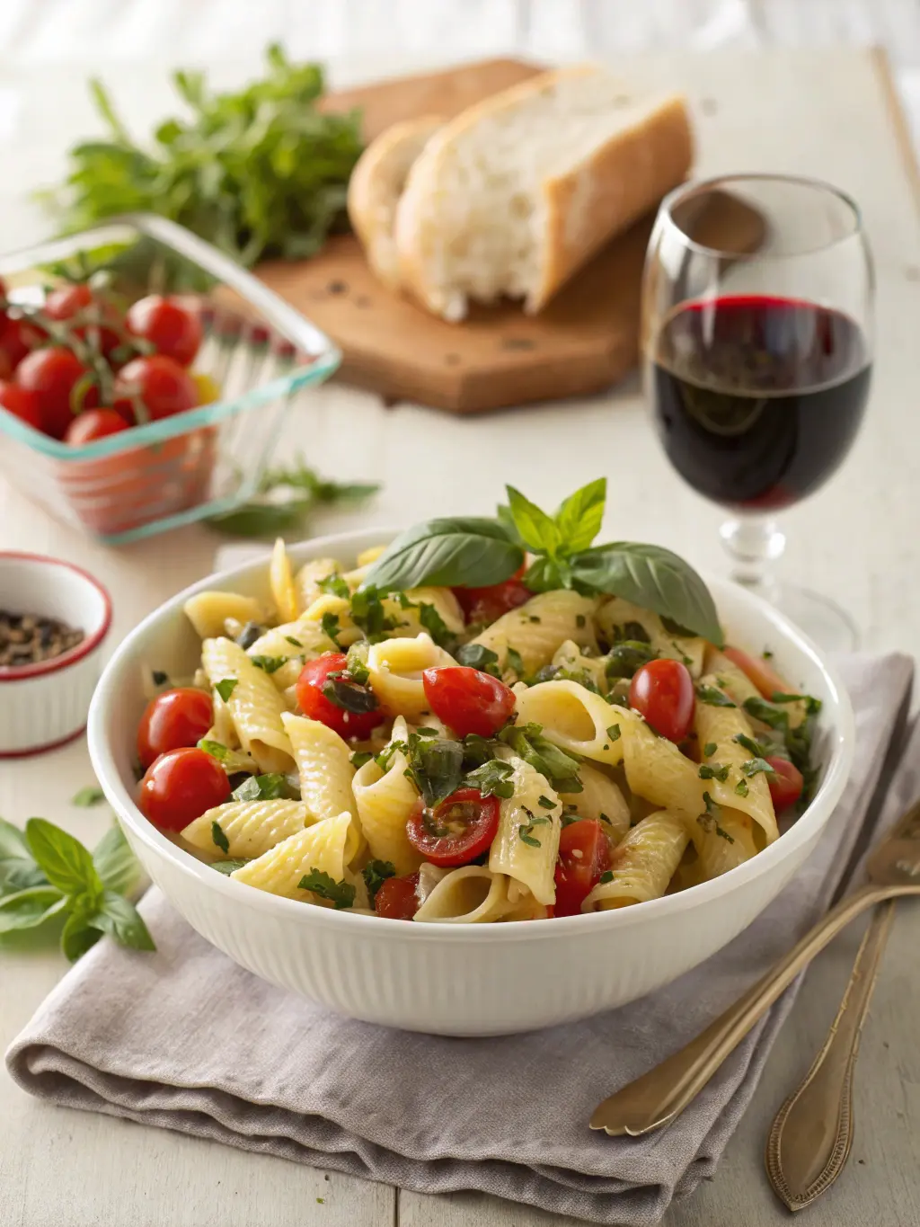 4 Ingredient Pasta Salad