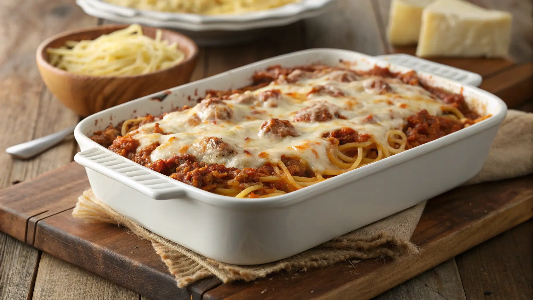 Baked Spaghetti with Cream Cheese