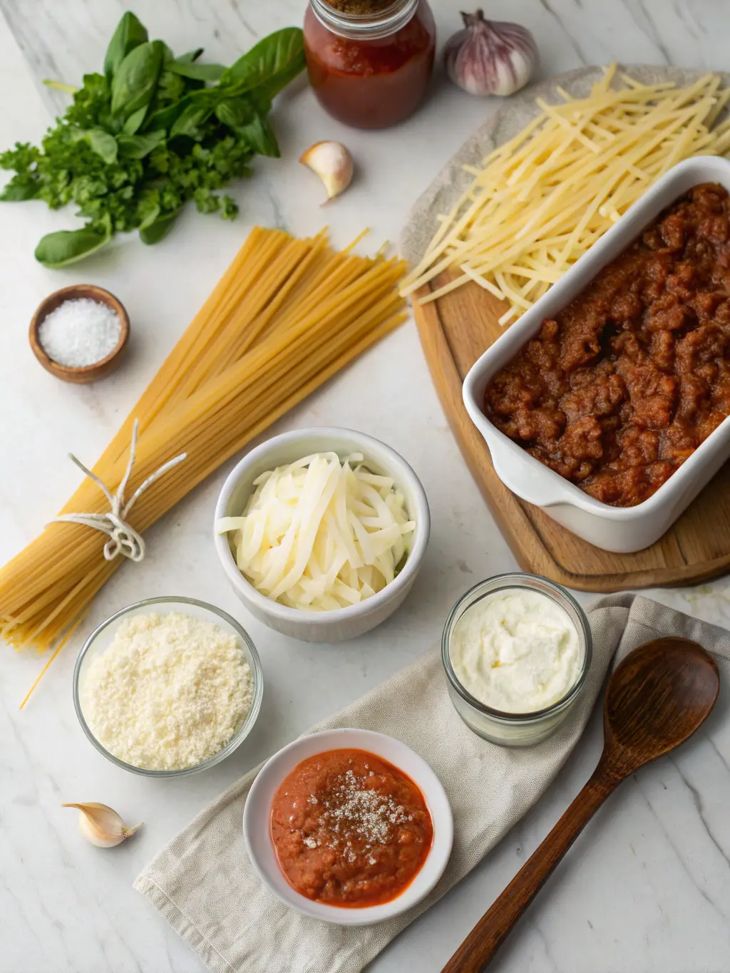Baked Spaghetti with Cream Cheese