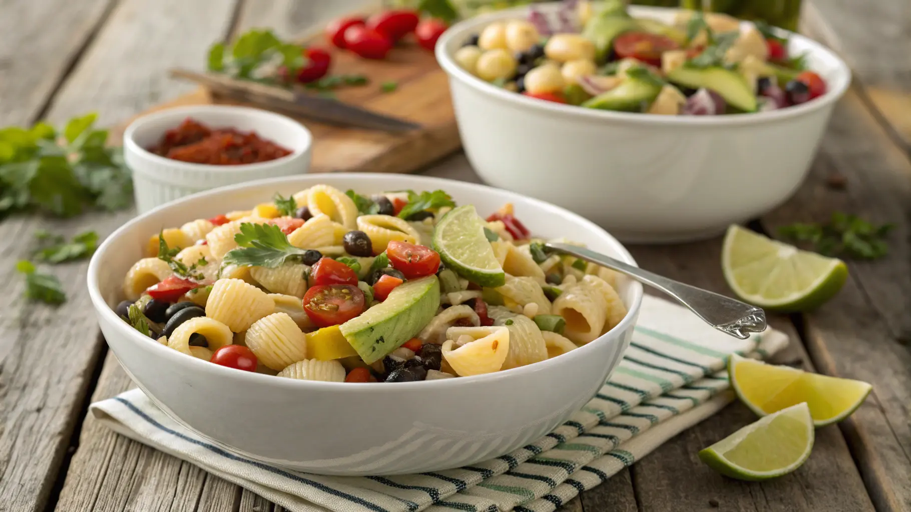 Cowboy Caviar Pasta Salad