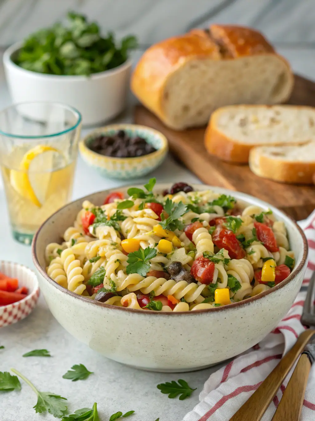 Cowboy Caviar Pasta Salad