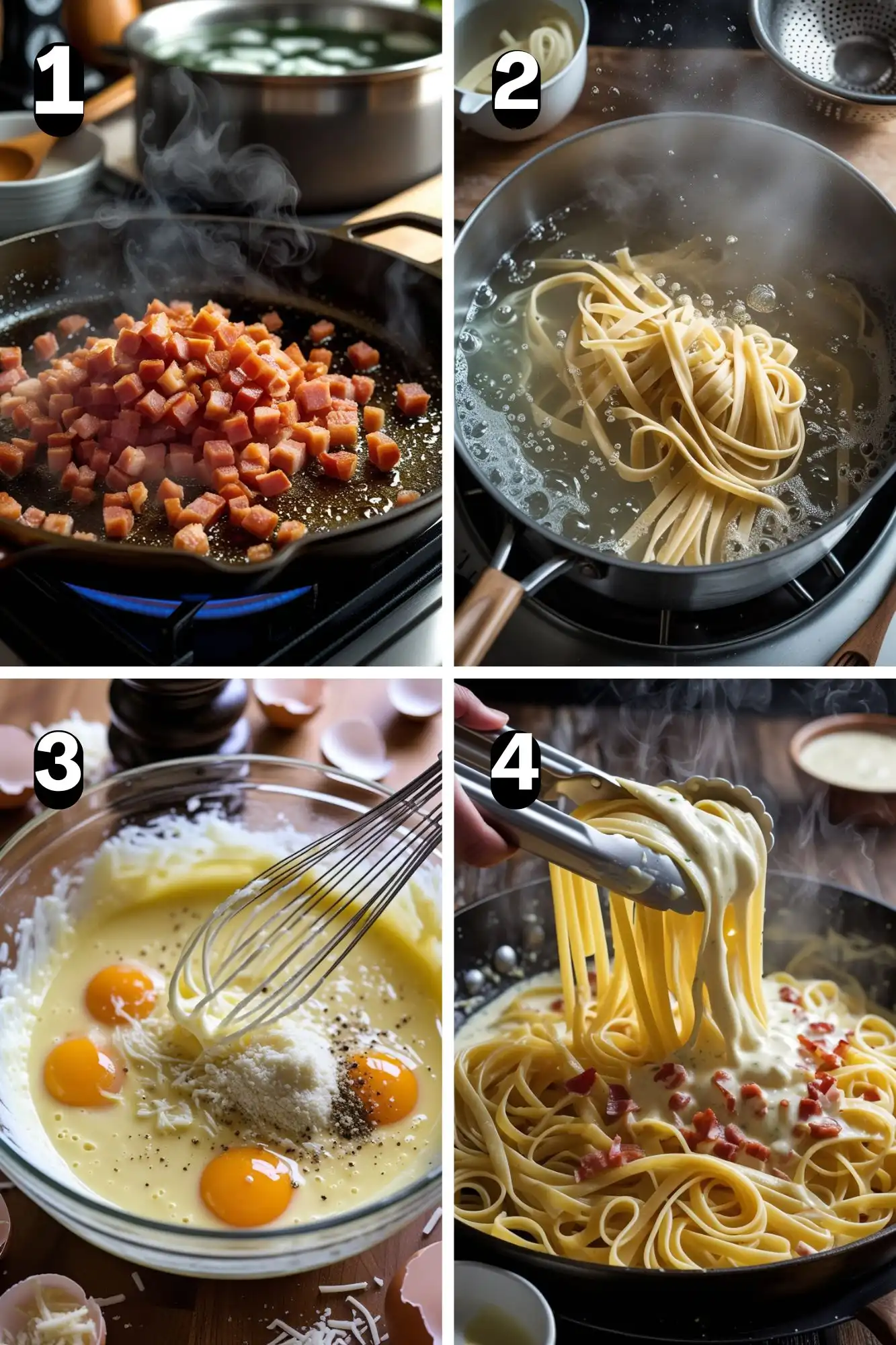 Fettuccine Carbonara