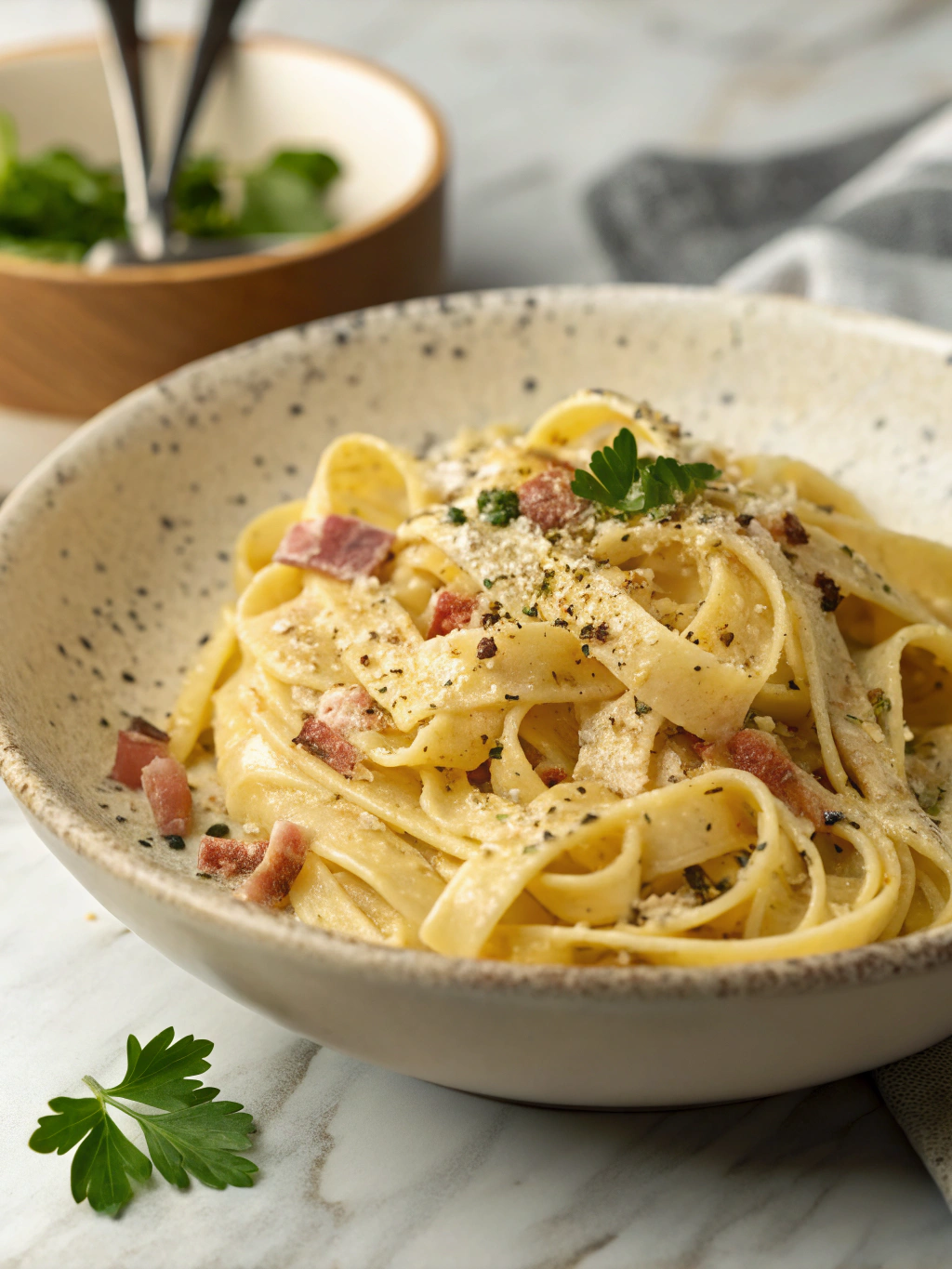 Fettuccine Carbonara