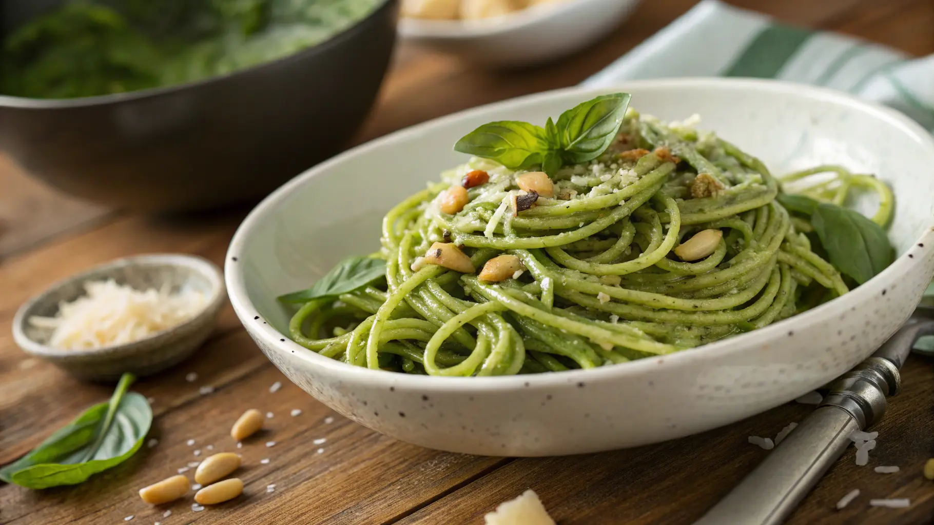 Green Spaghetti