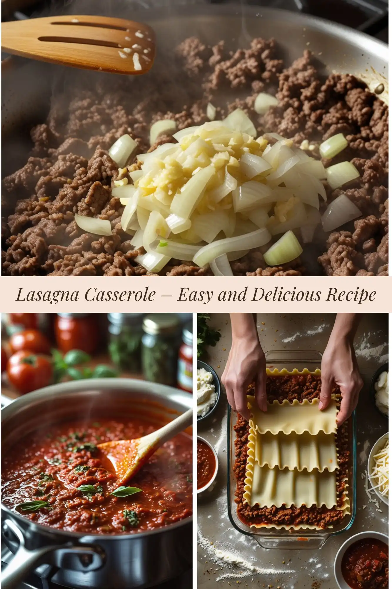 Lasagna Casserole