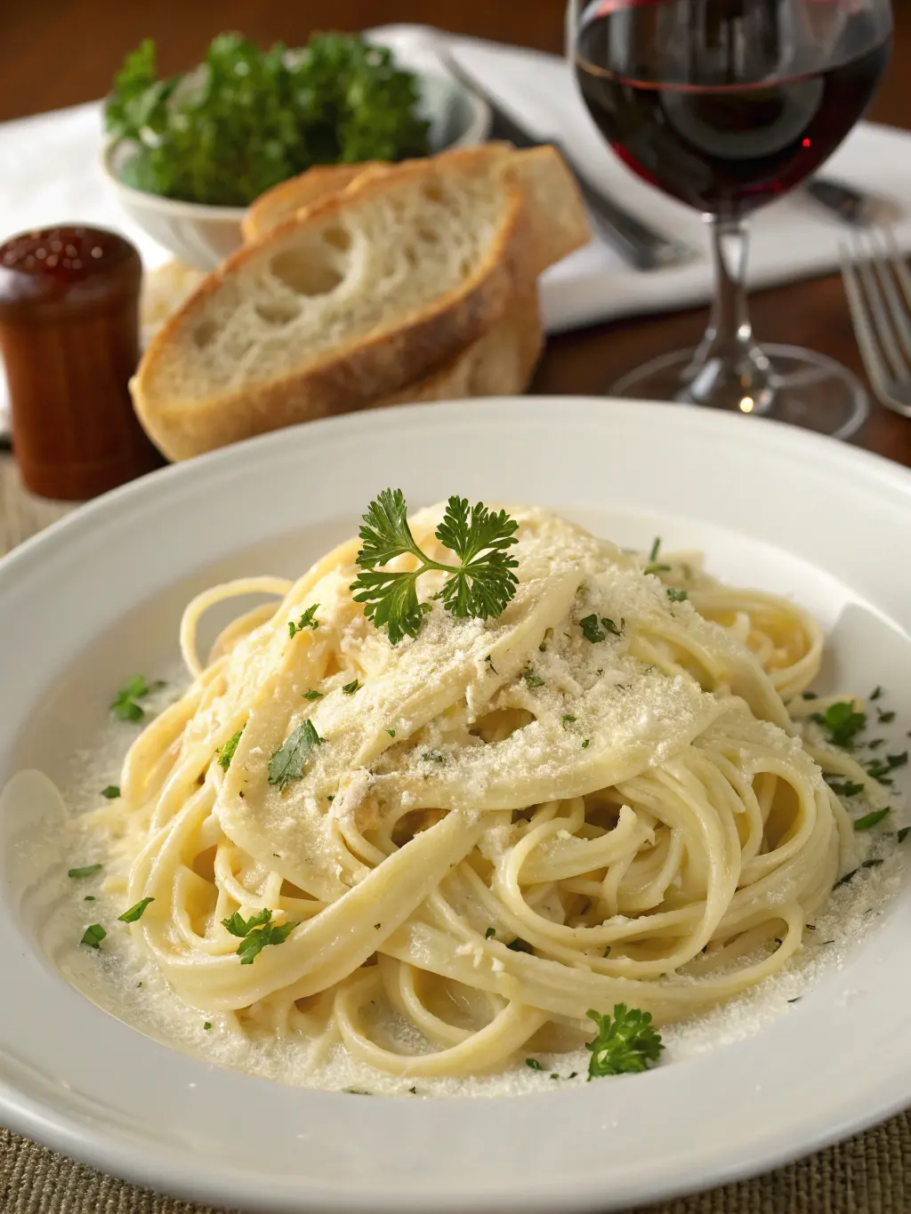 Linguine Alfredo