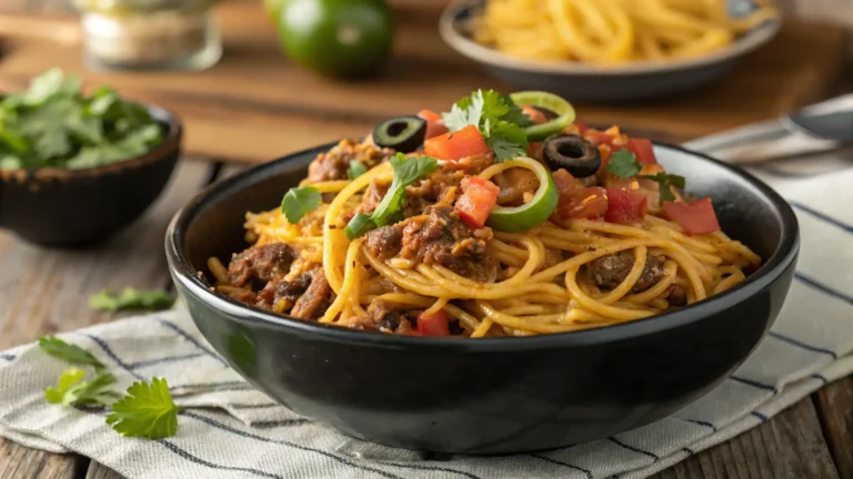 Taco Spaghetti Recipe