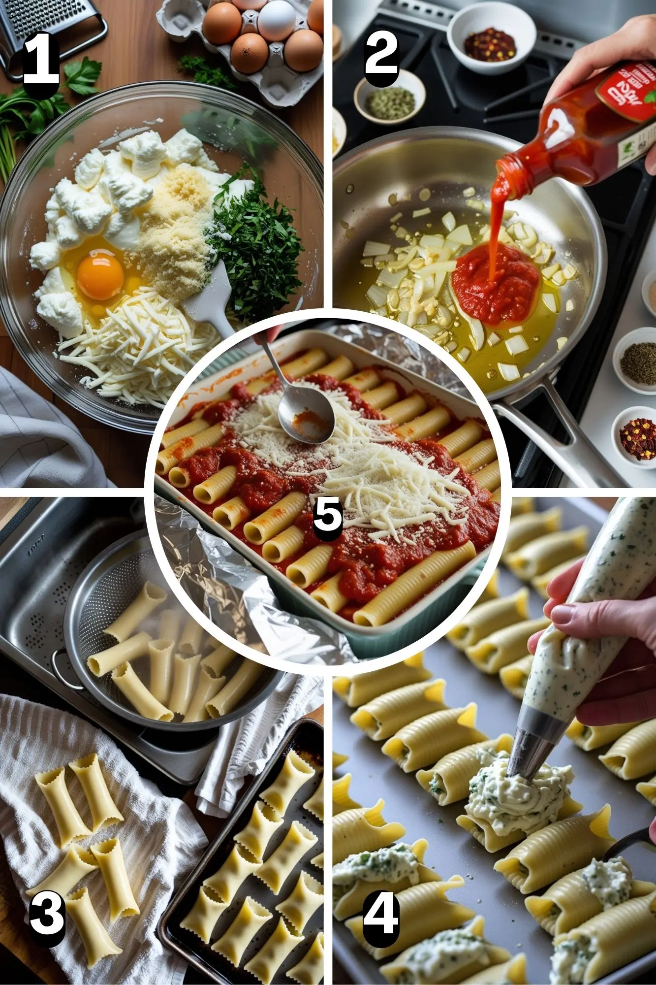 baked manicotti