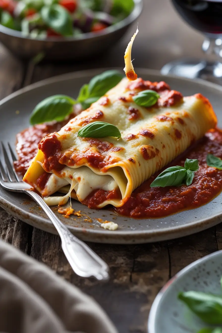 baked manicotti