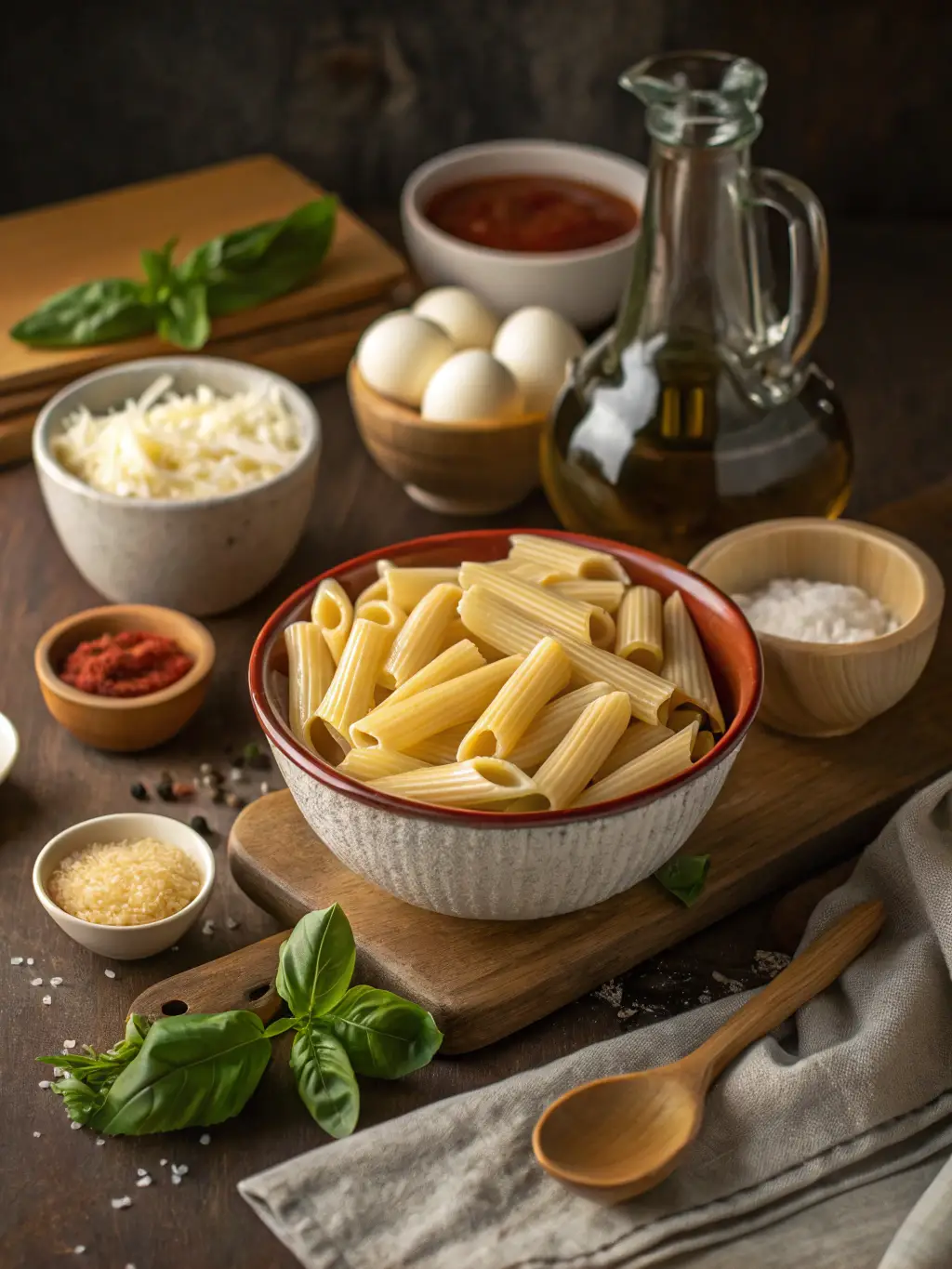 Baked Penne with Ricotta