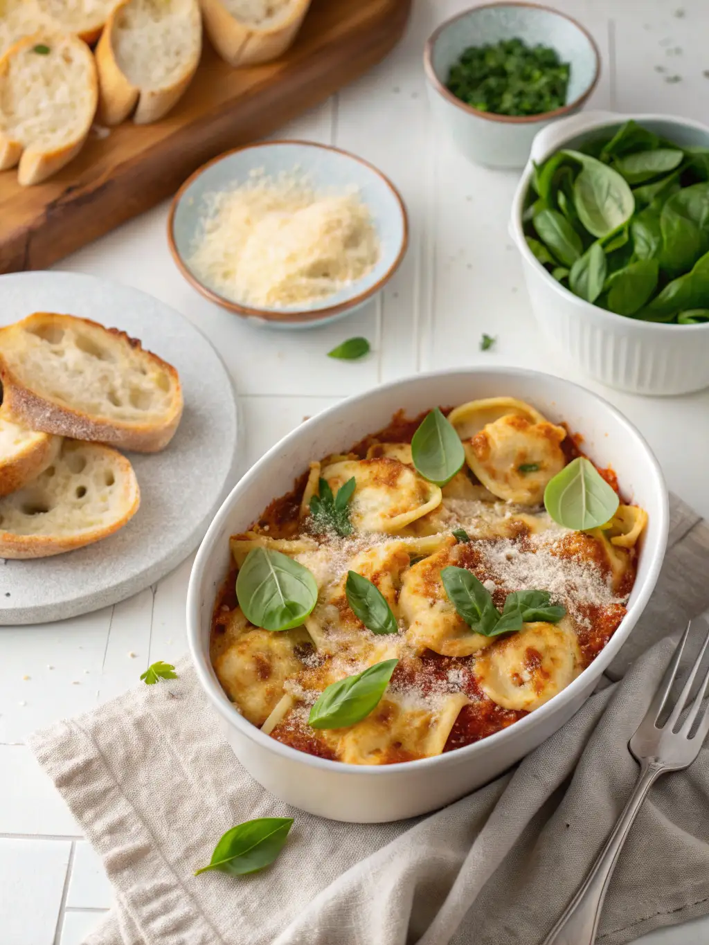 Baked Tortellini