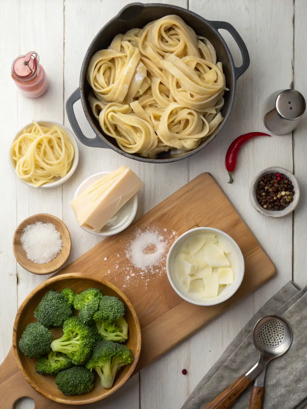 Chicken & Broccoli Fettuccine Alfredo