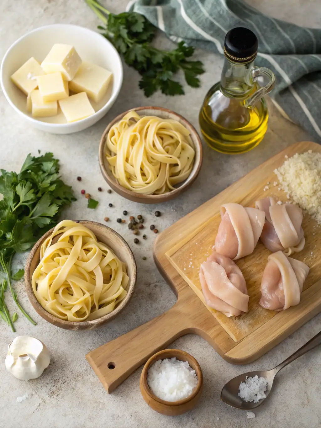 Chicken Fettuccine Alfredo