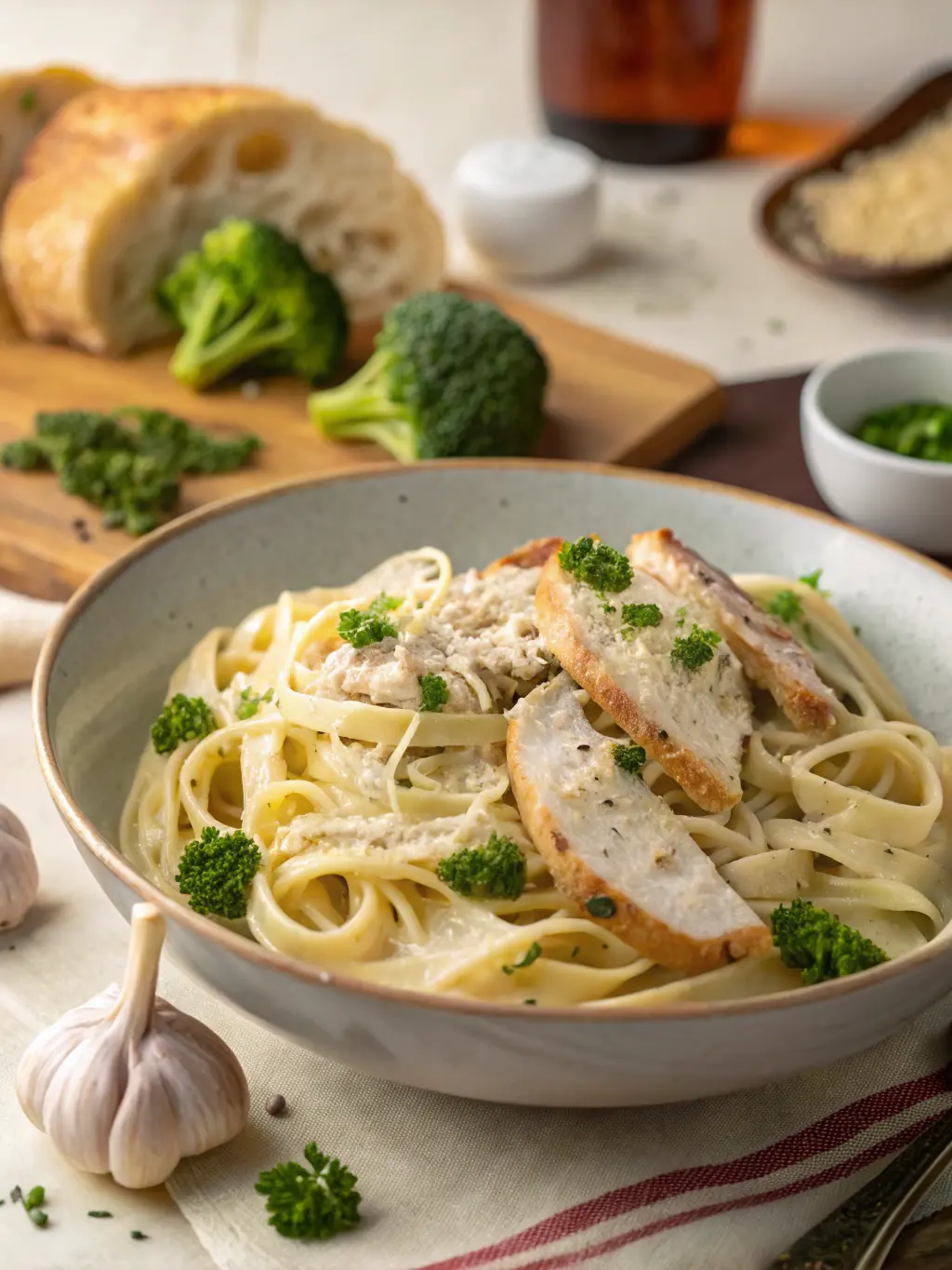 Chicken Fettuccine Alfredo