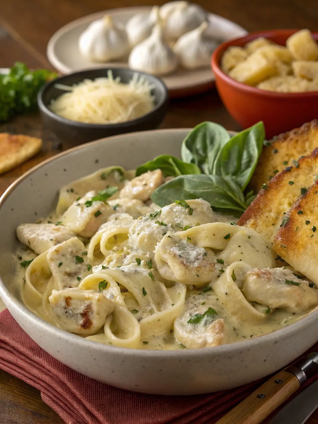 Chicken Tortellini Alfredo