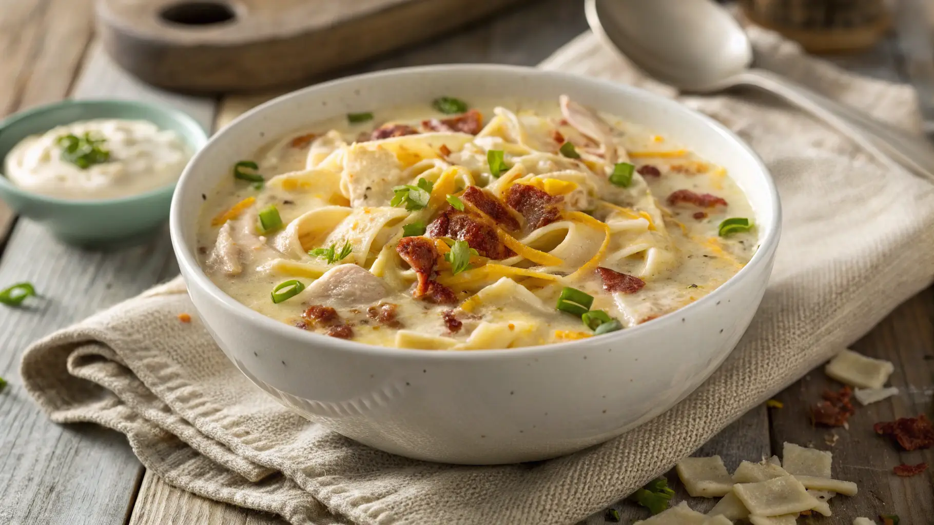 Crack Chicken Noodle Soup
