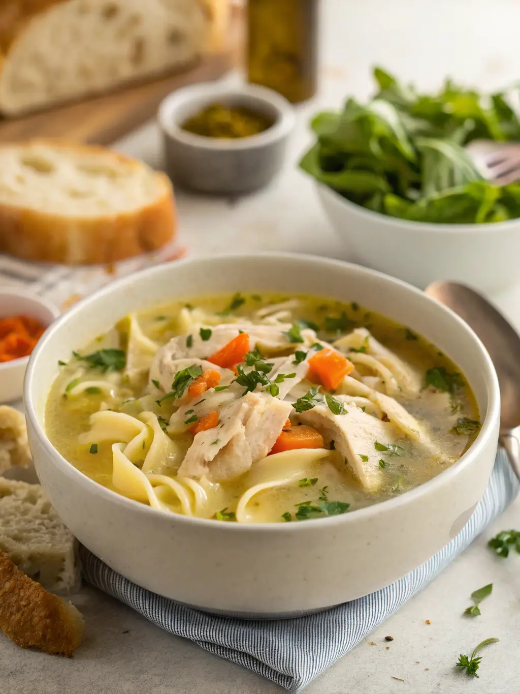 Crack Chicken Noodle Soup