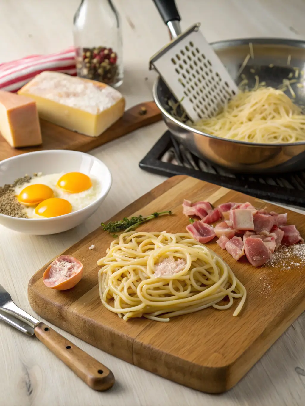 Linguine Carbonara