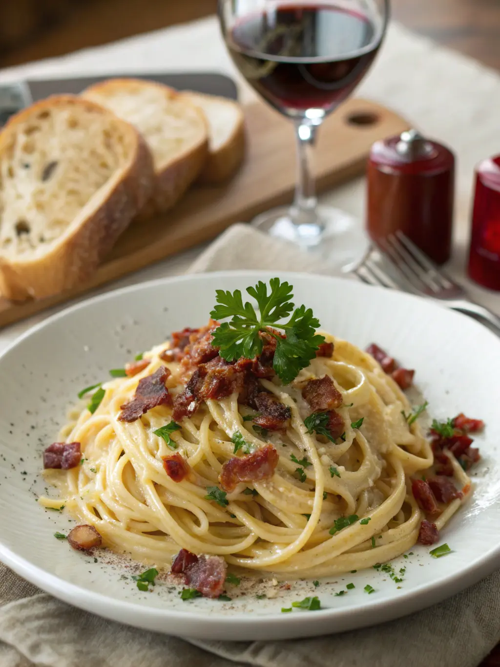 Linguine Carbonara