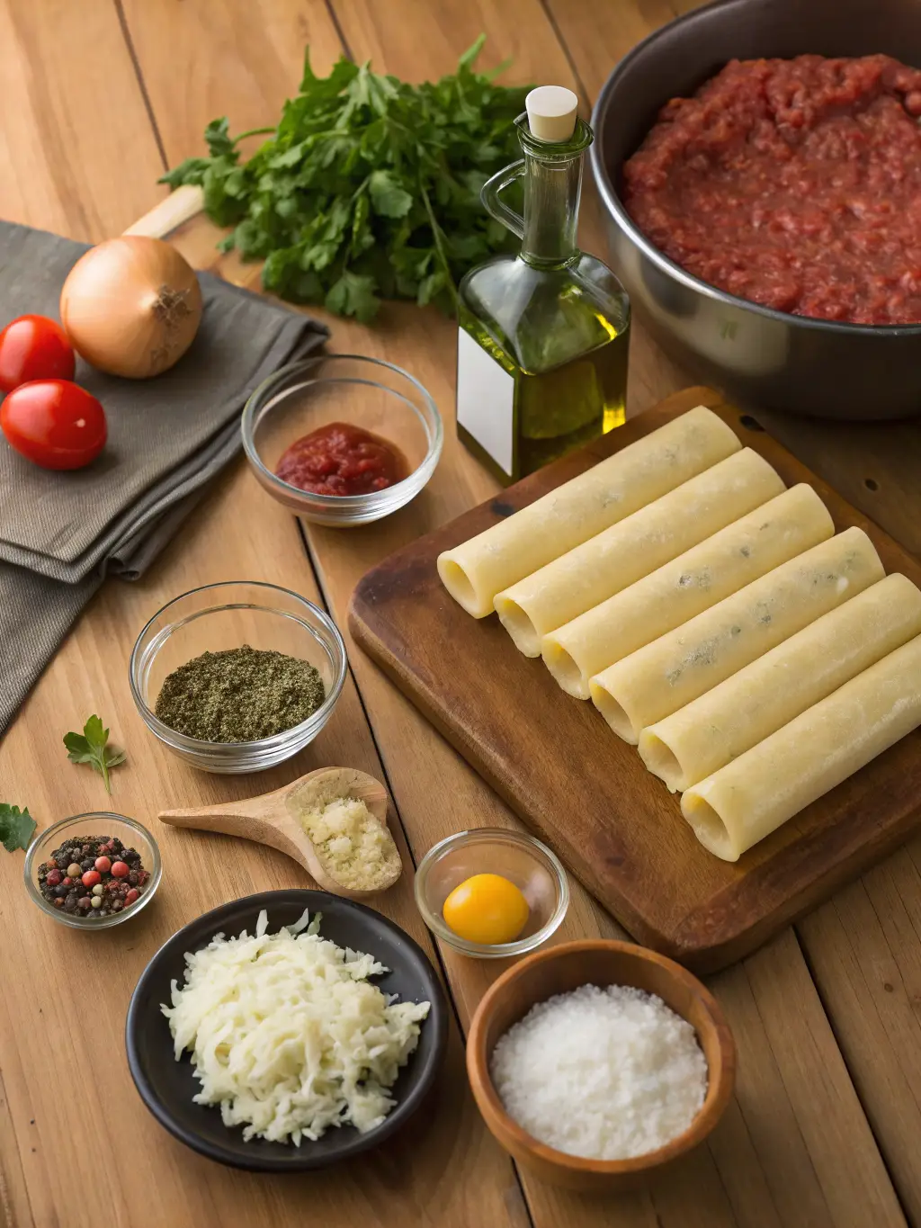 Manicotti with Meat