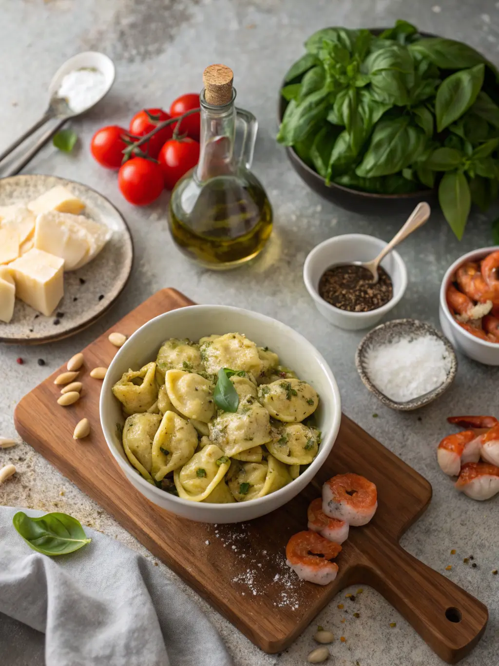 Pesto Tortellini
