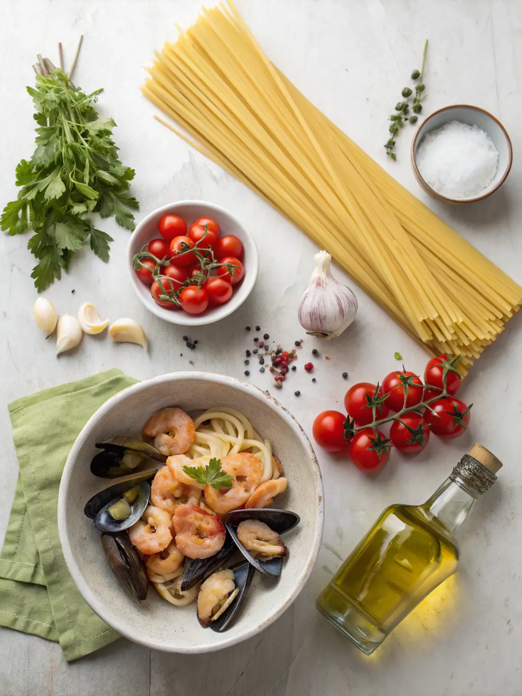 Seafood Linguine