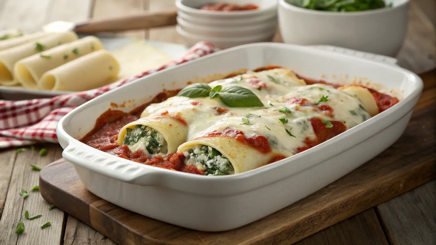 Stuffed Manicotti Recipe