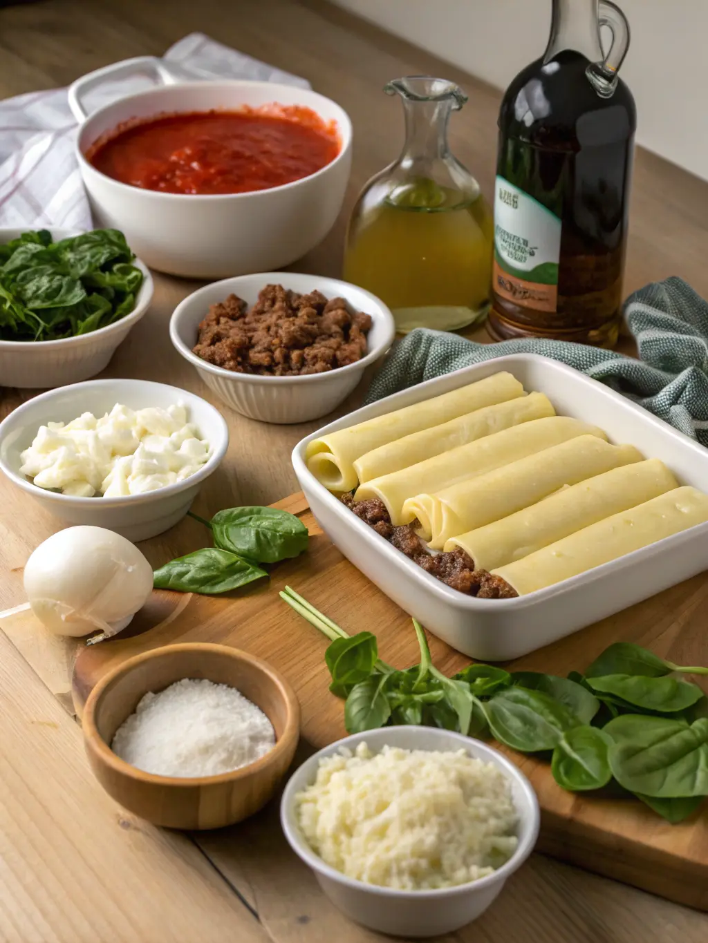 Stuffed Manicotti Recipe