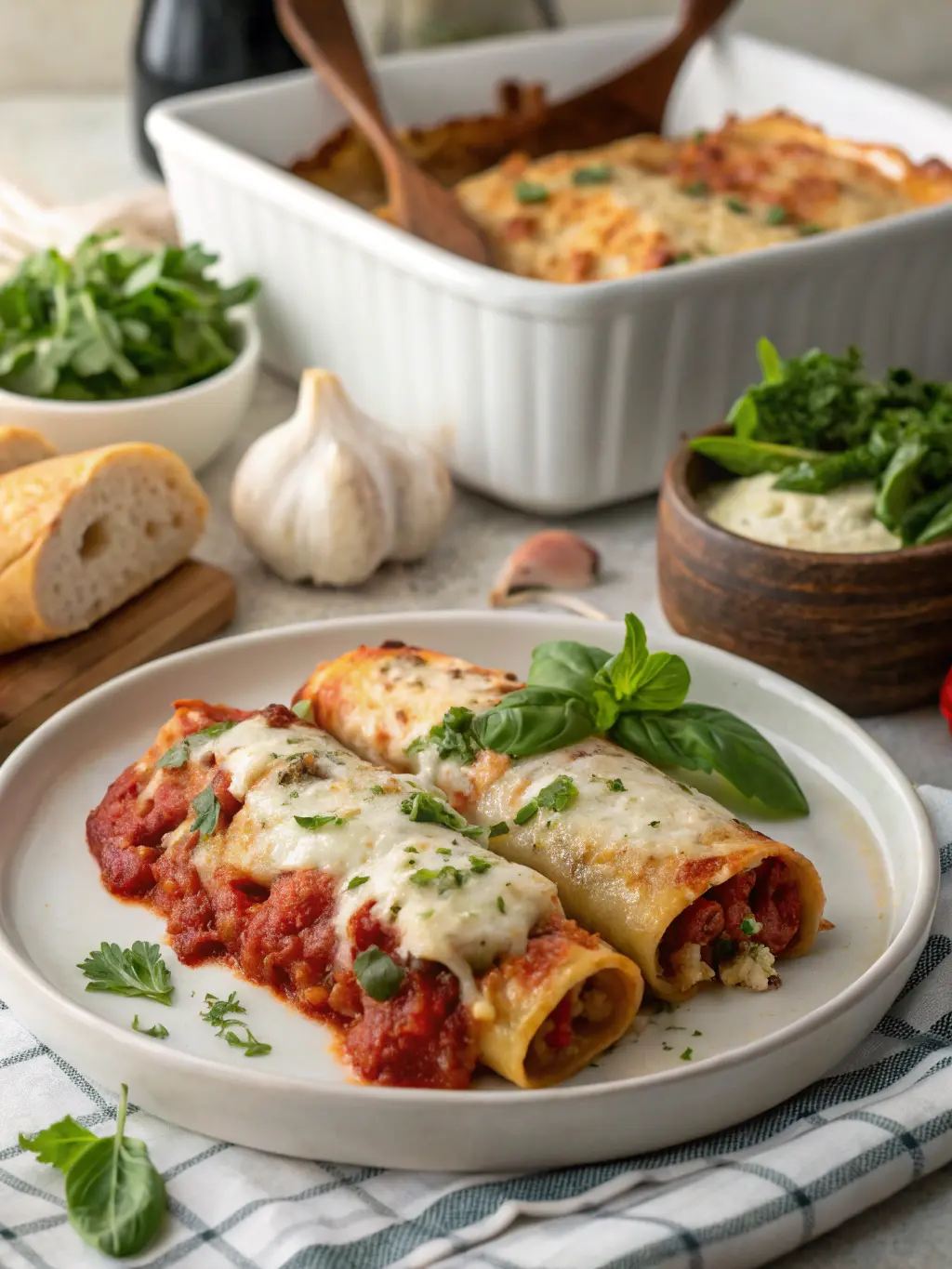 Stuffed Manicotti Recipe