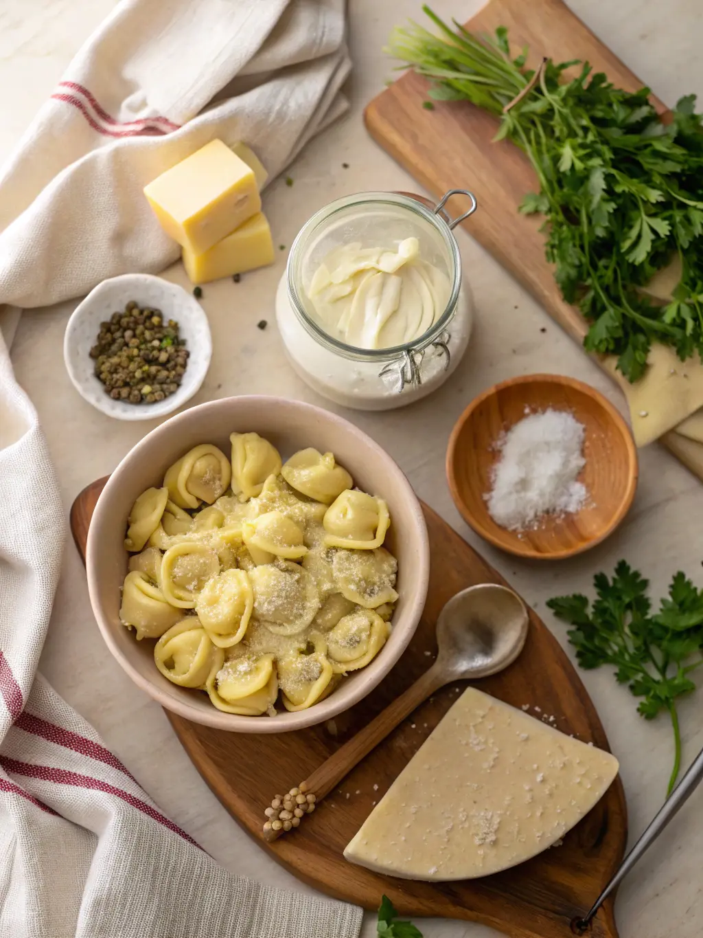 Tortellini Alfredo