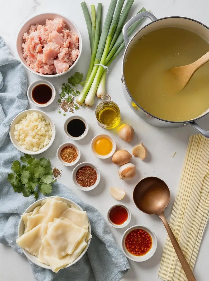 Wonton Noodle Soup