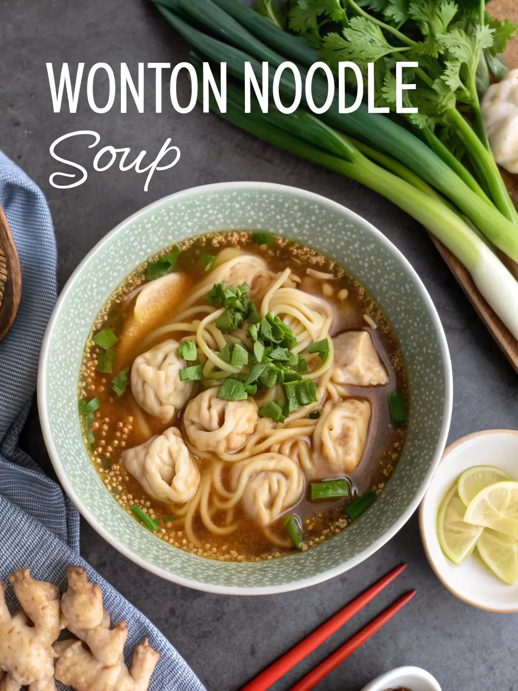 Wonton Noodle Soup