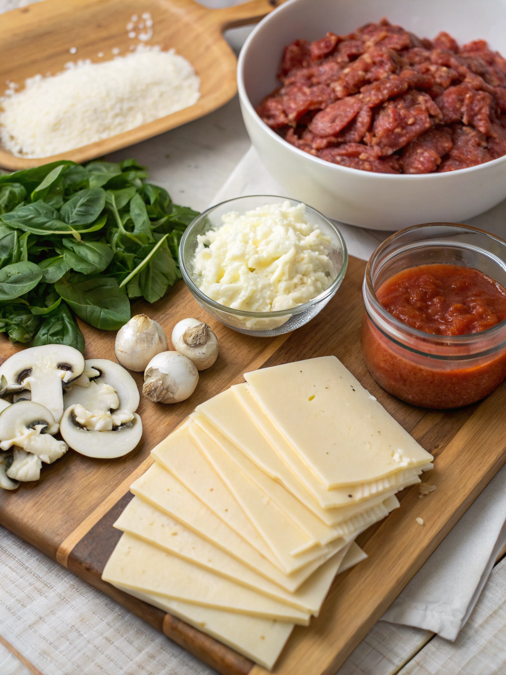 lasagna al forno ingredients