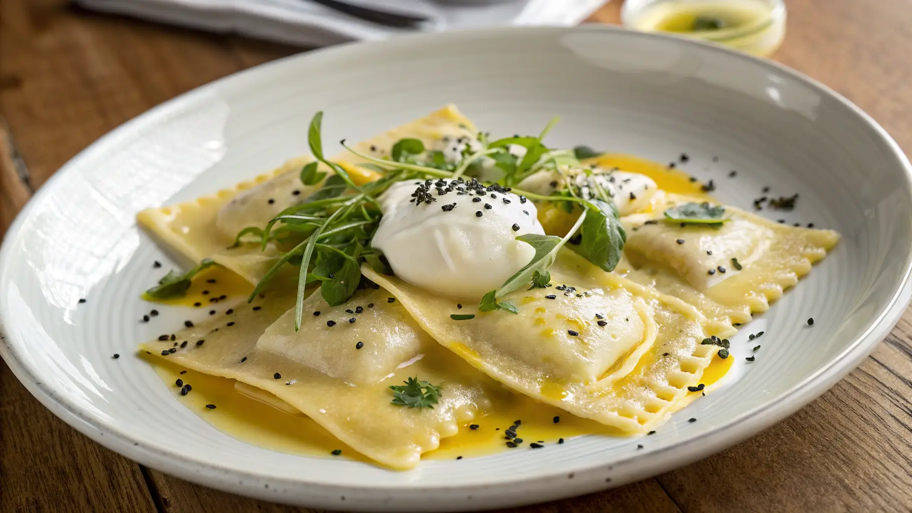 Burrata Ravioli