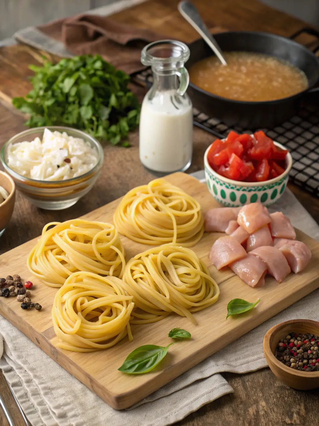 Chicken Linguine