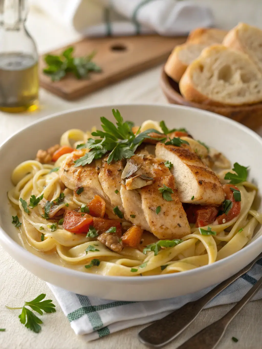 Chicken and Egg Noodles