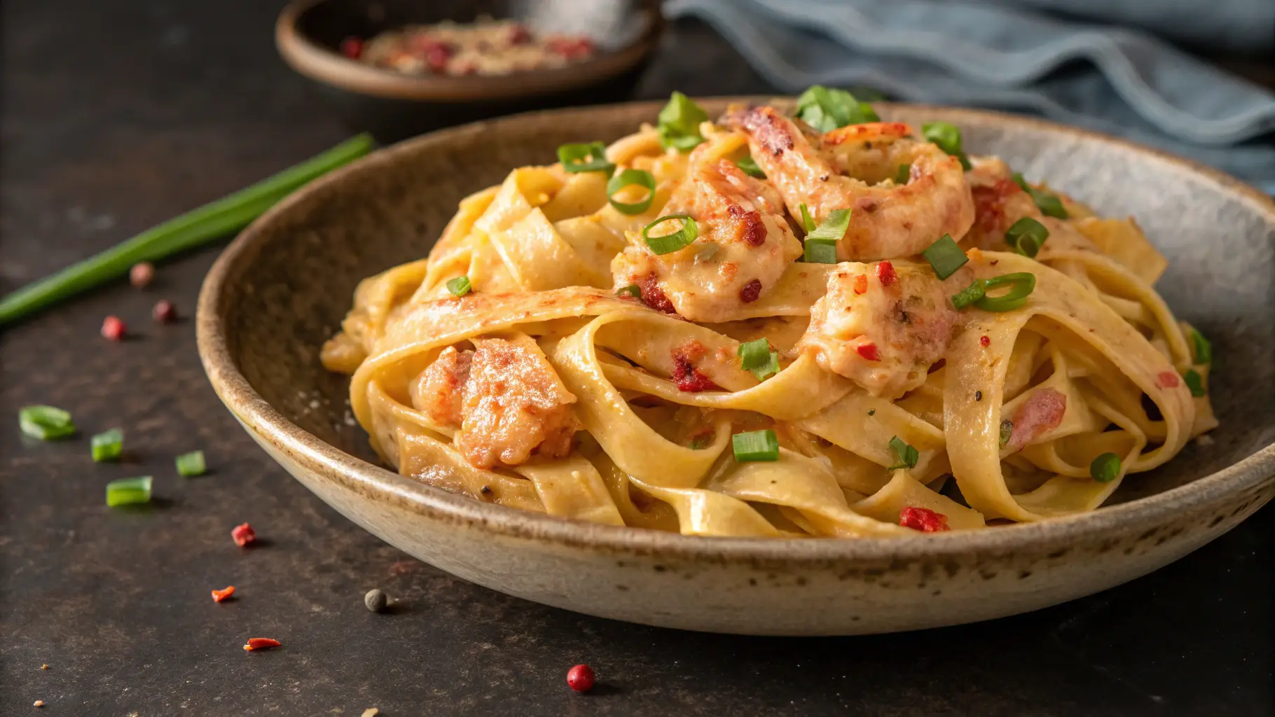 Crawfish Fettuccine