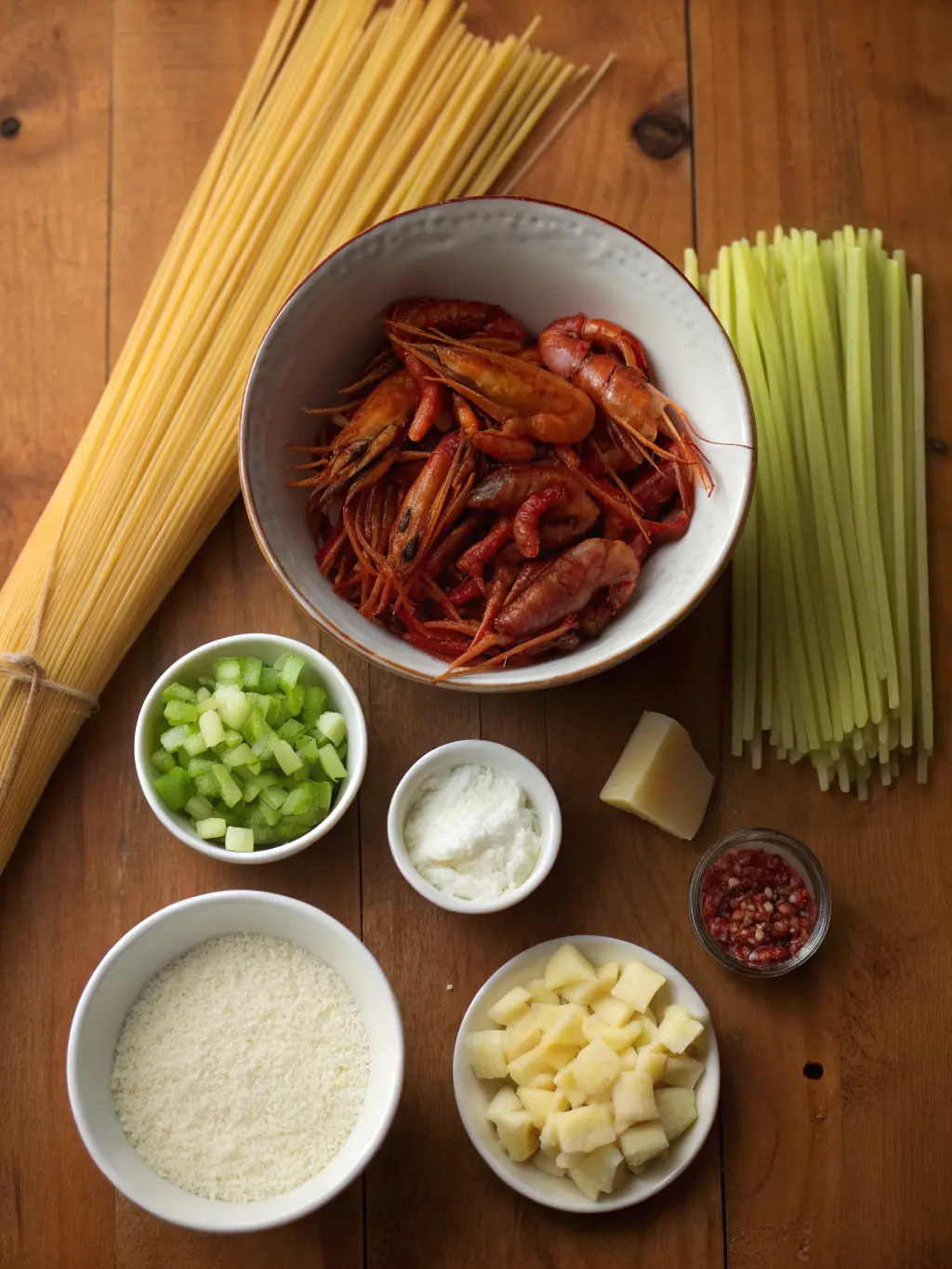 Crawfish Fettuccine