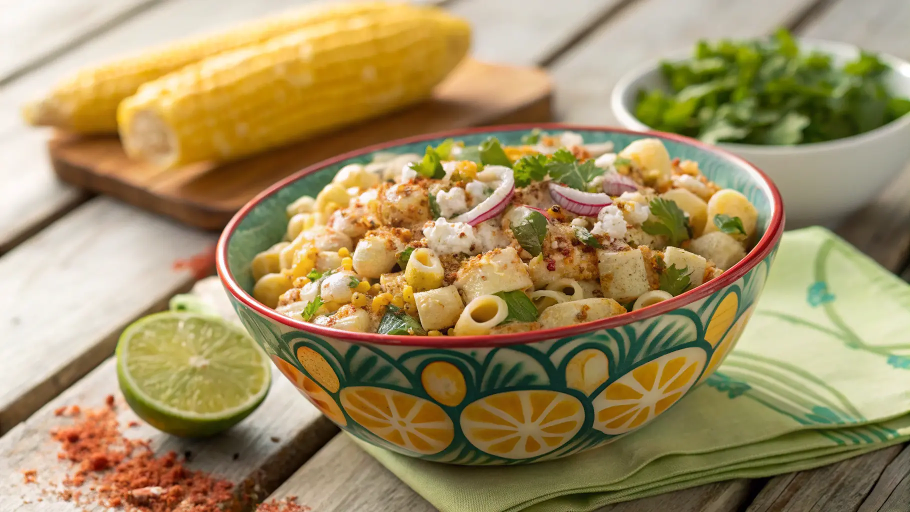 Elote Pasta Salad