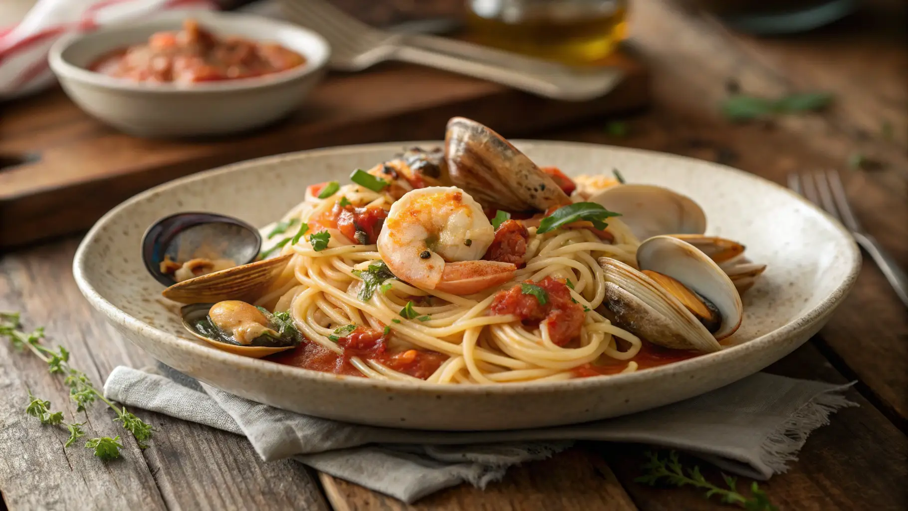 Linguine Pescatore