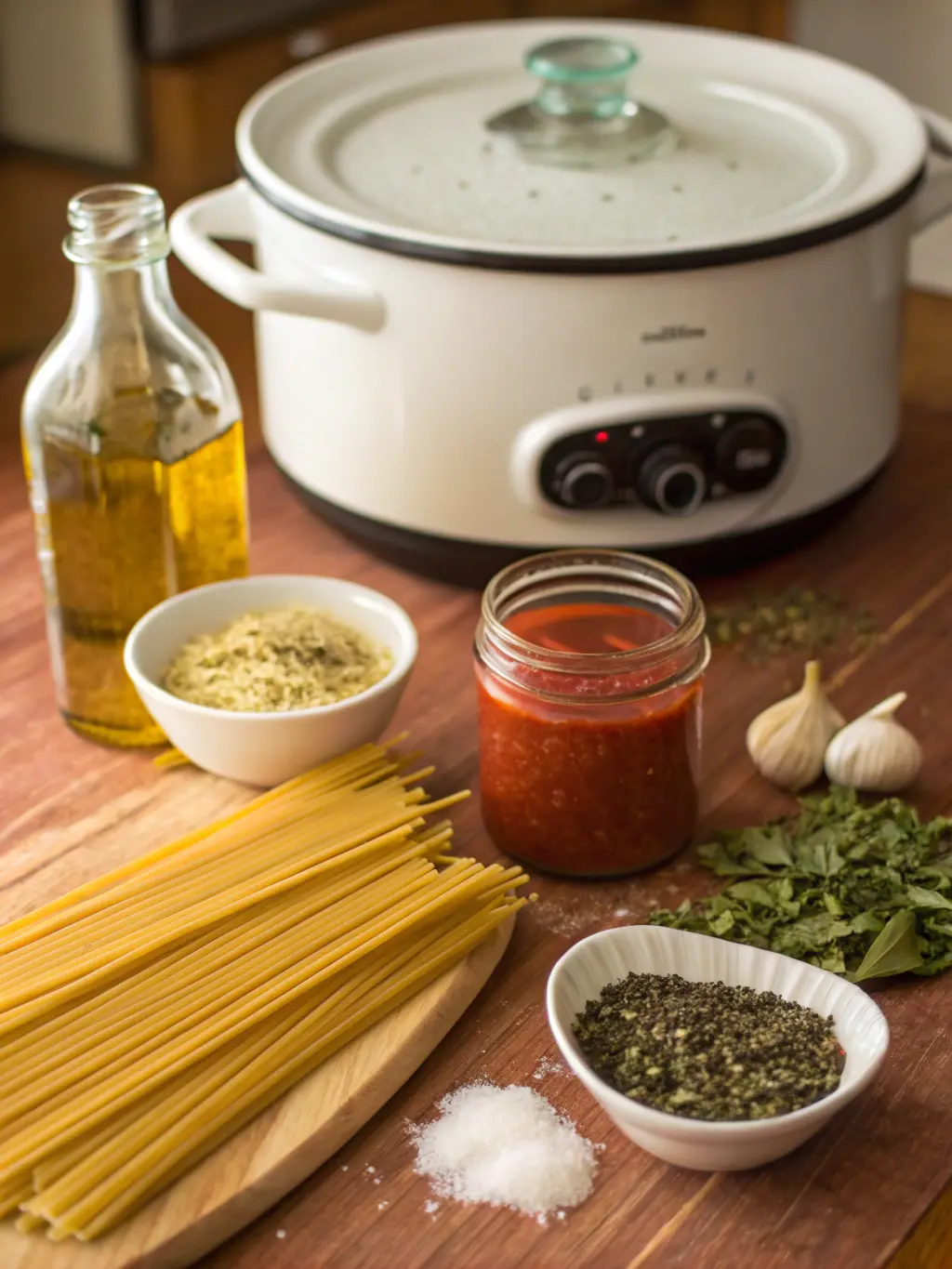 Spaghetti in a Crock Pot