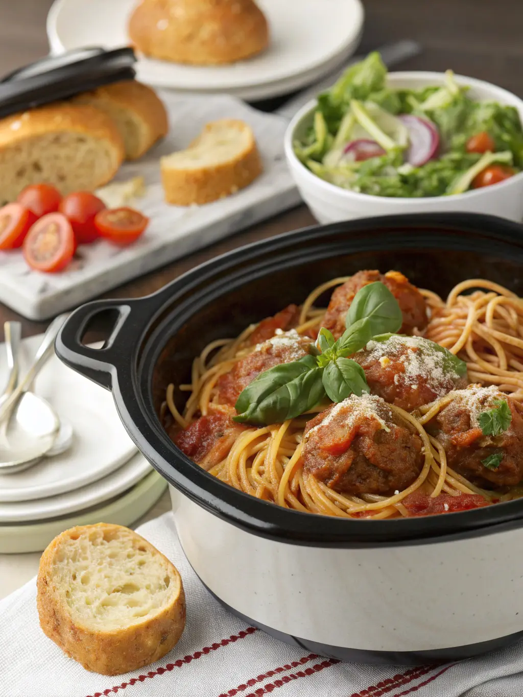 Spaghetti in a Crock Pot