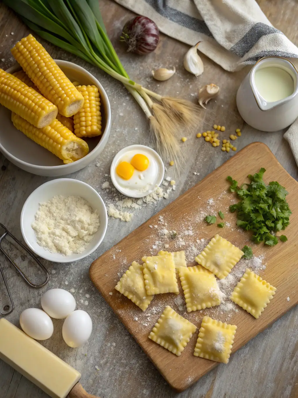 Sweet Corn Agnolotti