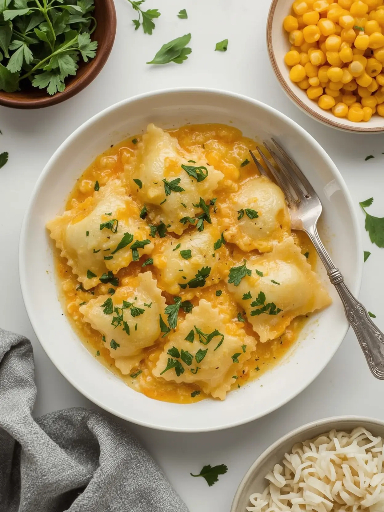 Sweet Corn Agnolotti