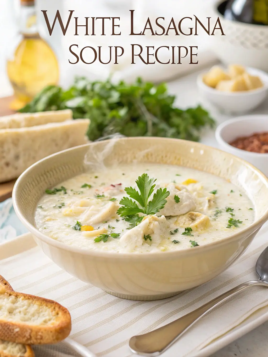 white lasagna soup