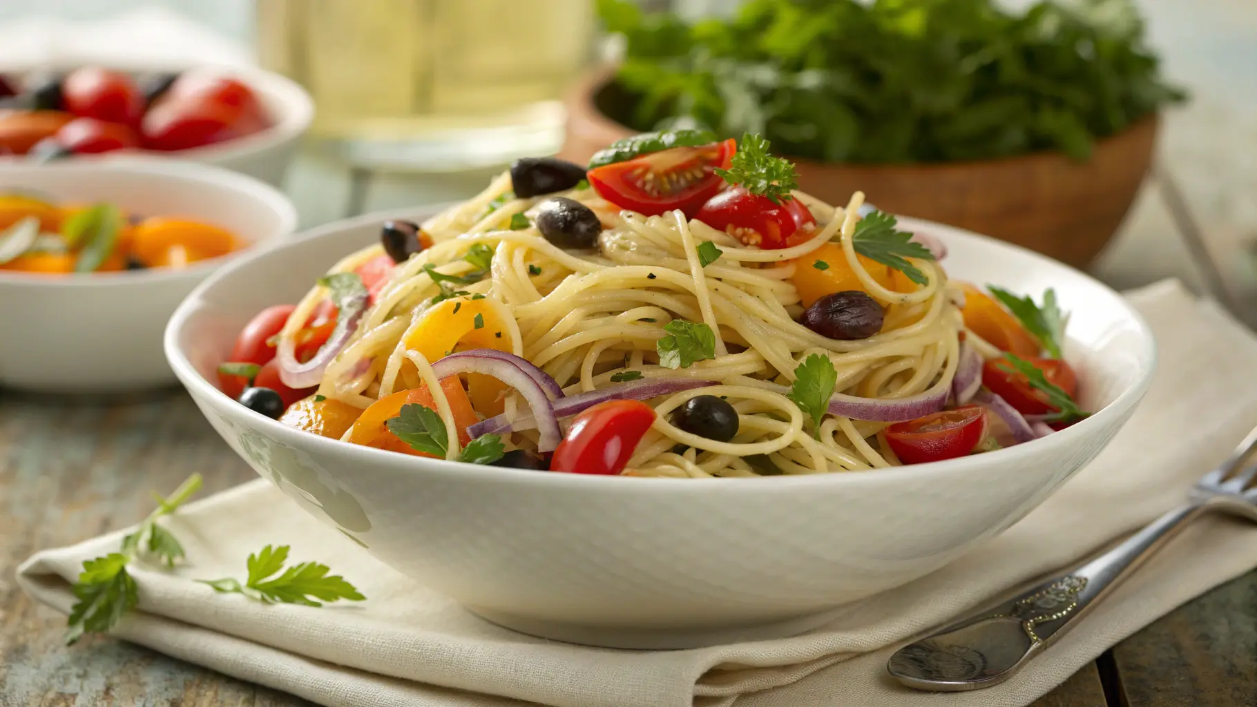 California Spaghetti Pasta Salad