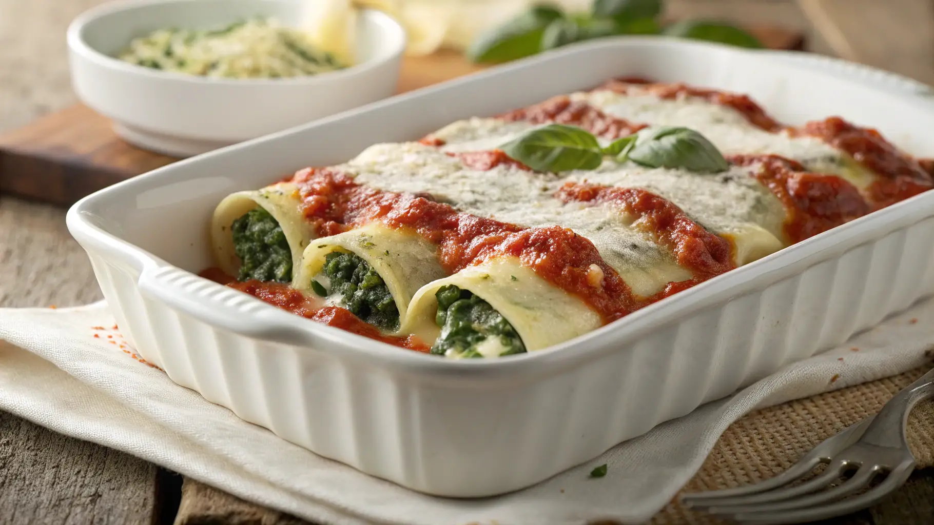 Cannelloni Florentine
