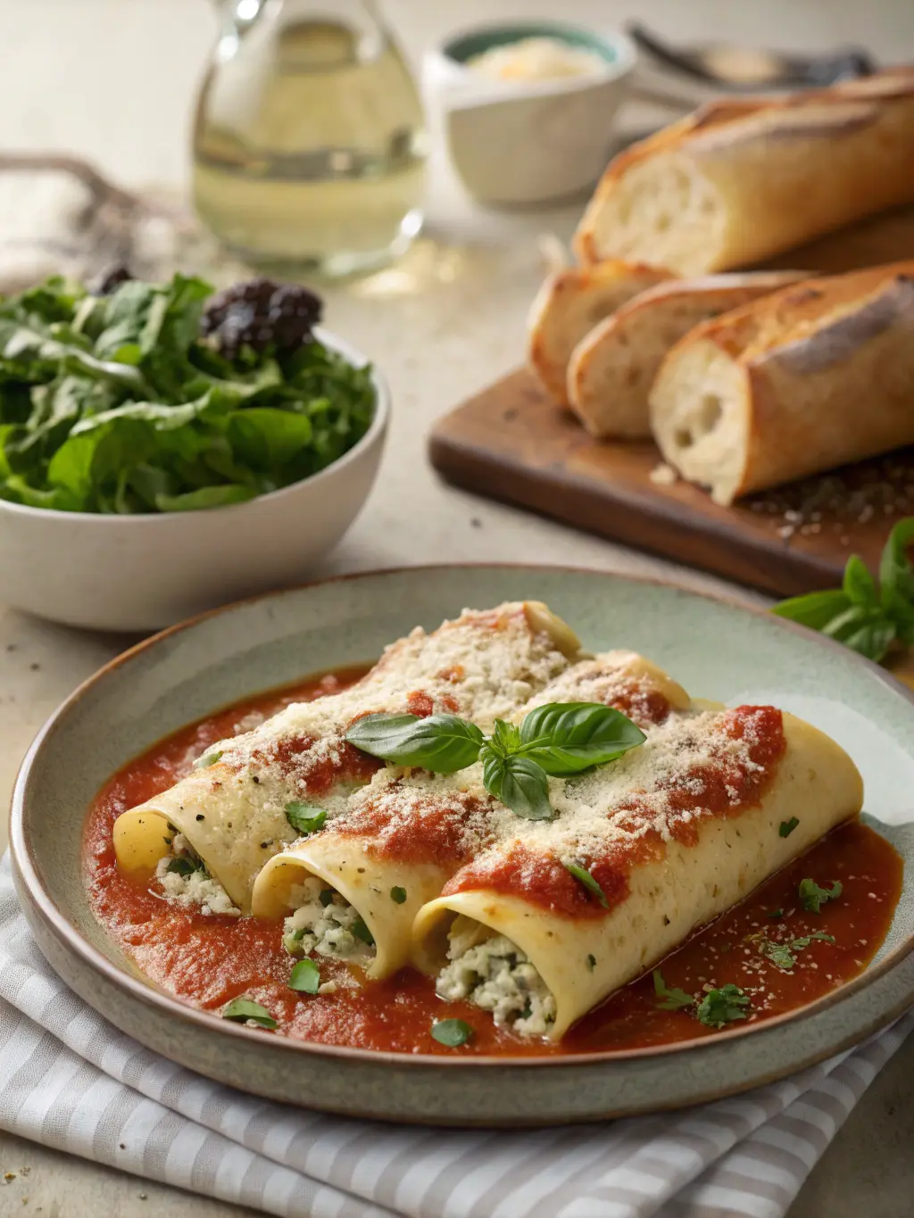 Cannelloni Al Forno