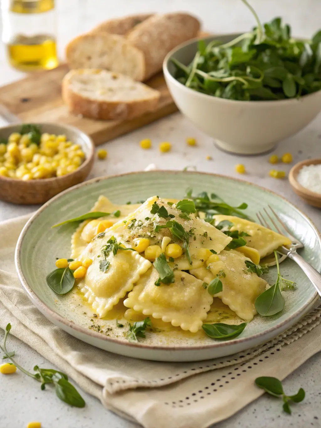 Corn Agnolotti